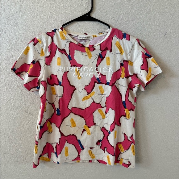 Purificacion Garcia Colorful Top - Picture 1 of 6